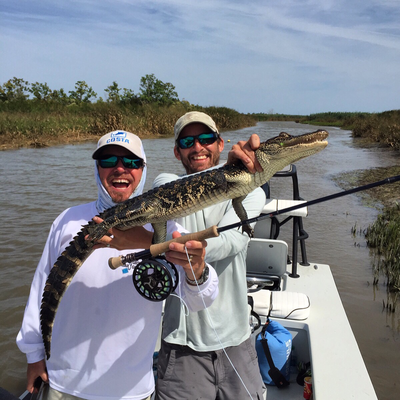 Redfish Dynasty fly fishing southern Louisiana 